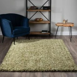 Dolce Plush Shag Aloe 9 ft. X 13 ft. Area Rug by Addison Rugs -Cozy Floor Style aloe addison rugs area rugs hddo1al9x13 31 1000