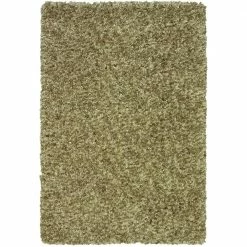 Dolce Plush Shag Aloe 9 ft. X 13 ft. Area Rug by Addison Rugs