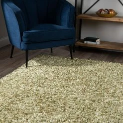 Dolce Plush Shag Aloe 9 ft. X 13 ft. Area Rug by Addison Rugs -Cozy Floor Style aloe addison rugs area rugs hddo1al9x13 d4 1000