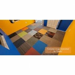 Versatile Assorted Residential/Commercial 24 in. x 24 Peel and Stick Carpet Tile (10 Tiles/Case) 40 sq. ft. by TrafficMaster -Cozy Floor Style assorted trafficmaster carpet tile ncvt002 d4 1000
