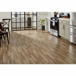 Cozy Floor Style 29 Cozy Floor Style -Cozy Floor Style autumn brown oak trafficmaster vinyl sheet flooring u9160405k743g14 e1 1000