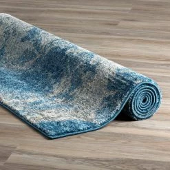 Harrison 10 Baltic 5 ft. 3 in. x 7 ft. 7 in. Area Rug by Addison Rugs -Cozy Floor Style baltic blue addison rugs area rugs hdhr10ba5x8 77 1000