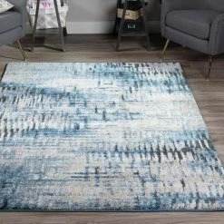 Harrison 6 Baltic 9 ft. 6 in. x 13 ft. 2 in. Area Rug by Addison Rugs -Cozy Floor Style baltic blue addison rugs area rugs hdhr6ba10x13 31 1000
