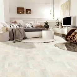 12 in. W x 12 in. L Beige Wood Parquet Vinyl Peel and Stick Vinyl Tile (30 sq. ft./case) by TrafficMaster 9 12 in. W x 12 in. L Beige Wood Parquet Vinyl Peel and Stick Vinyl Tile (30 sq. ft./case) by TrafficMaster -Cozy Floor Style beige trafficmaster vinyl tile hp3413a 31 1000