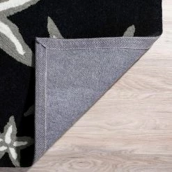 Cove 8 Starfish Black 3 ft. 6 in. x 5 ft. 6 in. Area Rug by Addison Rugs 18 Cove 8 Starfish Black 3 ft. 6 in. x 5 ft. 6 in. Area Rug by Addison Rugs -Cozy Floor Style black addison rugs area rugs hdcv8bk4x6 66 1000