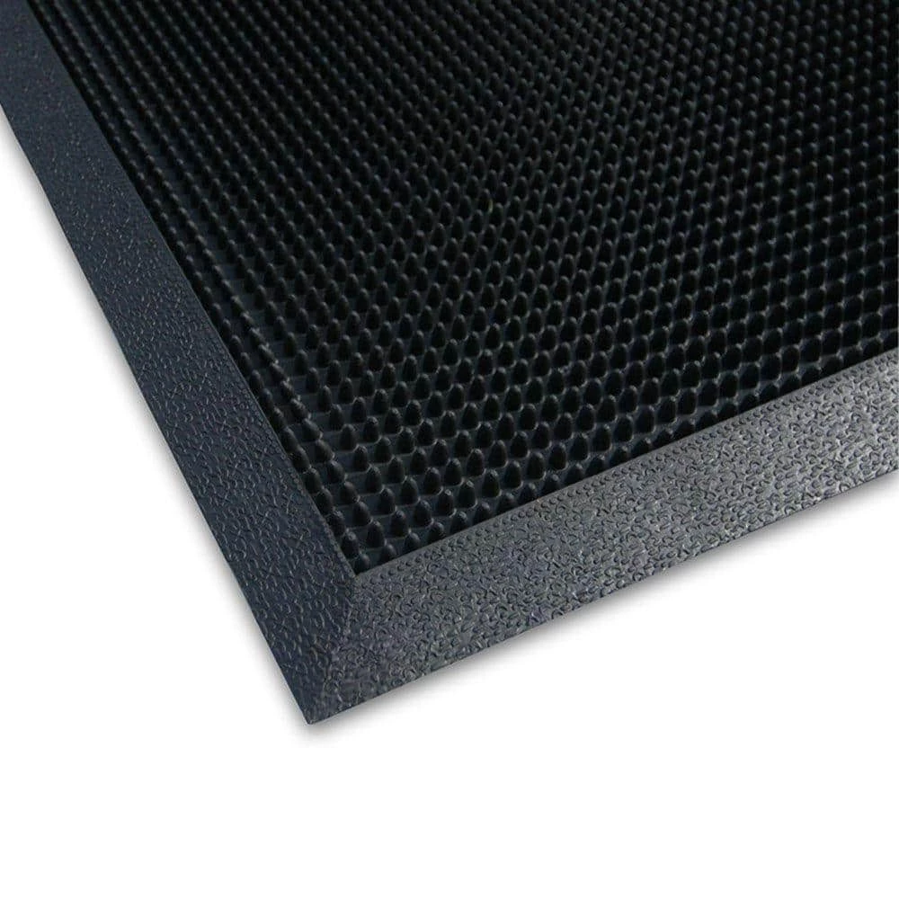Black 23.75 in. x 31.5 in. Rubber Door Mat by TrafficMaster 5 Black 23.75 in. x 31.5 in. Rubber Door Mat by TrafficMaster - Image 3