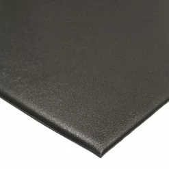 Black 48 in. x 96 in. Vinyl Garage Mat by TrafficMaster -Cozy Floor Style black trafficmaster commercial floor mats 60 251 0900 40000800 40 1000