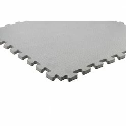 Black/Gray 24 in. x 24 in. x .52 in. Foam Dual Sided Impact Gym Floor Tiles (4 Tiles/Pack (16 sq. ft.) by TrafficMaster -Cozy Floor Style black trafficmaster gym floor tiles 24213hdus 76 1000