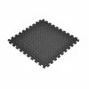 Black 24 in. W x 24 in. L x 0.47 in. Foam Interlocking Gym Floor Tiles (6 Tiles/Pack) (24 sq. ft.) by TrafficMaster -Cozy Floor Style black trafficmaster gym floor tiles 24224dphd 64 1000