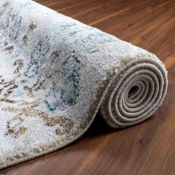 Provincial 11 Blue 3 ft. 3 in. x 5 ft. 3 in. French Damask Area Rug by Addison Rugs 18 Provincial 11 Blue 3 ft. 3 in. x 5 ft. 3 in. French Damask Area Rug by Addison Rugs -Cozy Floor Style blue addison rugs area rugs hdpc11bl3x5 77 1000