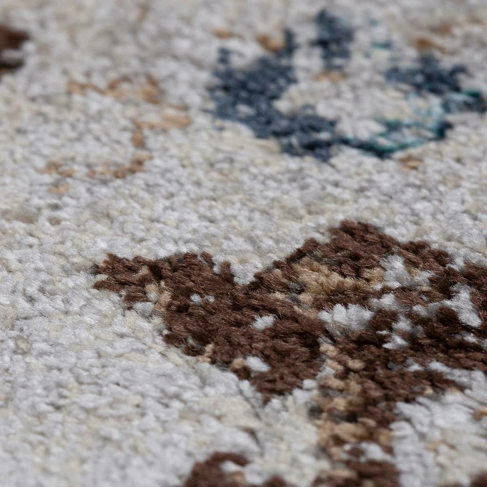 Provincial 11 Blue 3 ft. 3 in. x 5 ft. 3 in. French Damask Area Rug by Addison Rugs 12 Provincial 11 Blue 3 ft. 3 in. x 5 ft. 3 in. French Damask Area Rug by Addison Rugs - Image 10