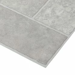 Bodden Bay 12 in. x 12 in. Grey Peel and Stick Vinyl Tile (30 sq. ft. / case) by TrafficMaster -Cozy Floor Style bodden bay grey trafficmaster vinyl tile 26293061 1d 1000
