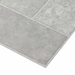 Bodden Bay 12 in. x 12 in. Grey Peel and Stick Vinyl Tile (30 sq. ft. / case) by TrafficMaster -Cozy Floor Style bodden bay grey trafficmaster vinyl tile 26293061 a0 1000