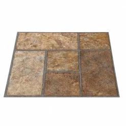 Bodden Bay 12 in. x 12 in. Terra Cotta Peel and Stick Vinyl Tile (30 sq. ft. / case) by TrafficMaster 16 Bodden Bay 12 in. x 12 in. Terra Cotta Peel and Stick Vinyl Tile (30 sq. ft. / case) by TrafficMaster -Cozy Floor Style bodden bay terra cotta trafficmaster vinyl tile 26294061 1d 1000