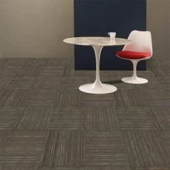 Designer Brown Commercial 24 in. x 24 Peel and Stick Carpet Tile (18 Tiles/Case) 72 sq. ft. by TrafficMaster -Cozy Floor Style brown tan trafficmaster carpet tile pdm12 4000k e1 1000