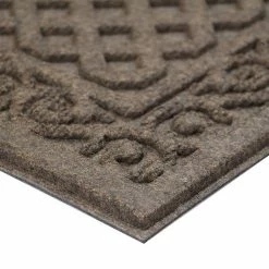 Brown 18 in. x 30 in. Door Mat by TrafficMaster -Cozy Floor Style brown trafficmaster door mats 60 883 1403 01800030 40 1000