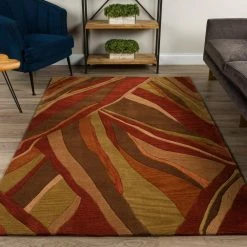 Ascot 16 Abstract Stripe Canyon 8 ft. x 10 ft. Area Rug by Addison Rugs 15 Ascot 16 Abstract Stripe Canyon 8 ft. x 10 ft. Area Rug by Addison Rugs -Cozy Floor Style canyon addison rugs area rugs hdas16ca8x10 31 1000