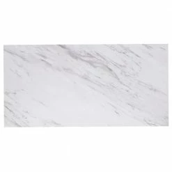 Carrara Marble 12 in. x 24 in. Peel and Stick Vinyl Tile (20 sq. ft. / case) by TrafficMaster -Cozy Floor Style carrara marble trafficmaster vinyl tile ss1212 1d 1000