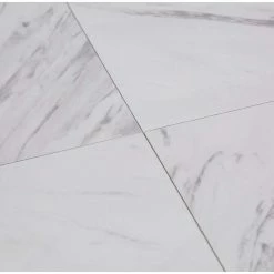 Carrara Marble 12 in. x 12 in. Peel and Stick Vinyl Tile (30 sq. ft. / case) by TrafficMaster -Cozy Floor Style carrara marble trafficmaster vinyl tile ss1212 40 1000 1