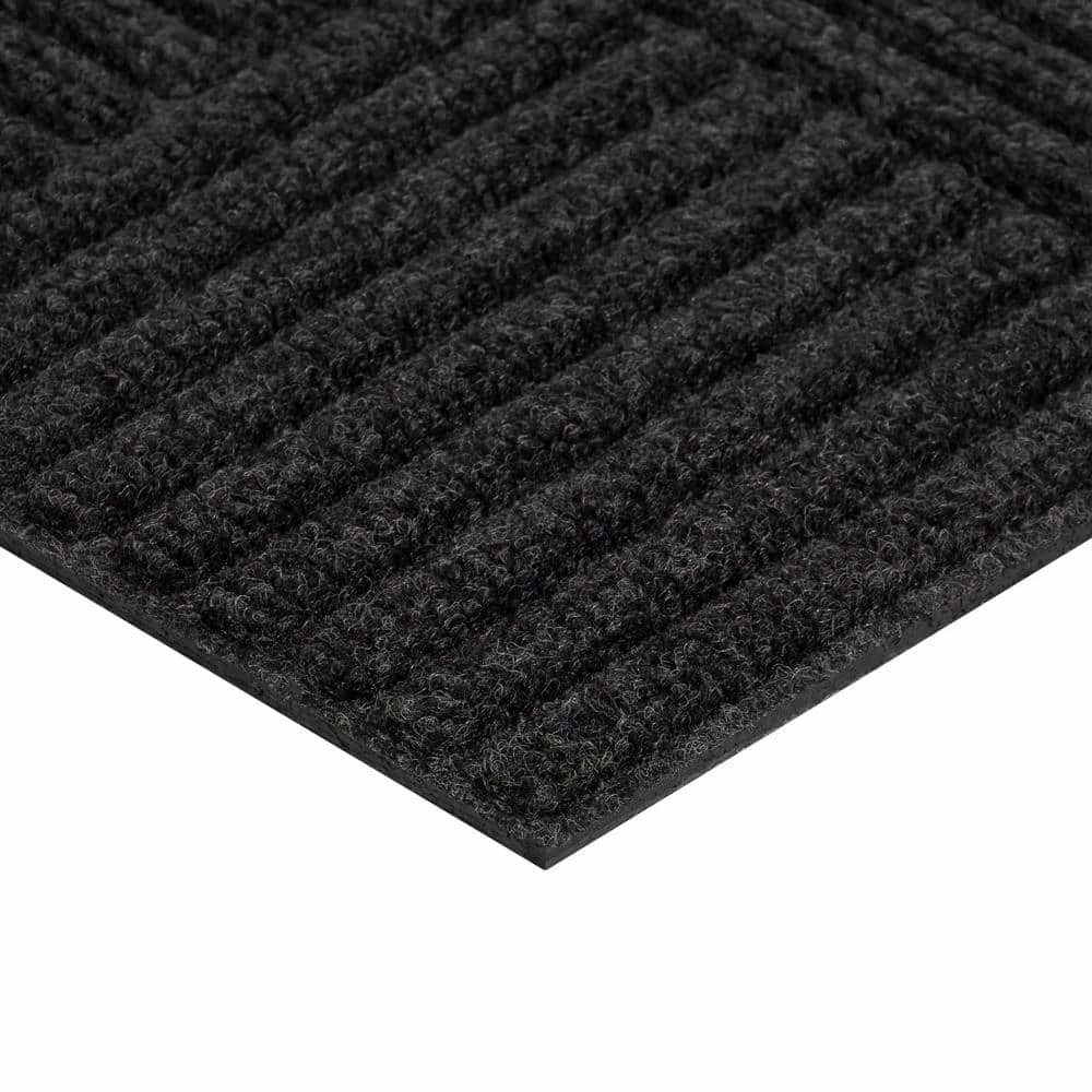 Black Residential 18 in. x 18 Peel and Stick Carpet Tile (8 Tiles/Case)18 sq. ft. by TrafficMaster 7 Black Residential 18 in. x 18 Peel and Stick Carpet Tile (8 Tiles/Case)18 sq. ft. by TrafficMaster - Image 5
