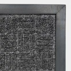 Charcoal 23.5 in. x 35.5 in. Rubber Commercial Door Mat by TrafficMaster -Cozy Floor Style charcoal trafficmaster commercial floor mats 482886 77 1000