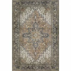 Athena 3 Chocolate 7 ft. 10 in. x 9 ft. 10 in. Area Rug by Addison Rugs