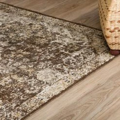 Fergus 1 Chocolate 9 ft. 4 in. x 13 ft. 2 in. Area Rug by Addison Rugs -Cozy Floor Style chocolate addison rugs area rugs hdfg1ch10x13 1d 1000