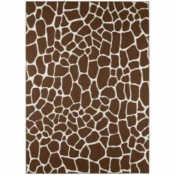 Kruger Chocolate 8 ft. x 10 ft. Animal Print Area Rug by Addison Rugs