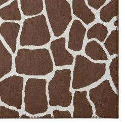 Kruger Chocolate 8 ft. x 10 ft. Animal Print Area Rug by Addison Rugs -Cozy Floor Style chocolate addison rugs area rugs hdkr4ch8x10 c3 1000