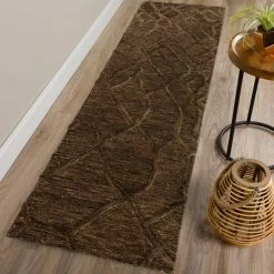Webster 1 Chocolate 2 ft. 3 in. x 7 ft. 6 in. Runner Rug by Addison Rugs -Cozy Floor Style chocolate addison rugs area rugs hdwb1ch2x8 31 1000