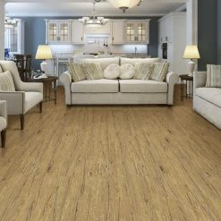 6 in. W Country Pine GripStrip Luxury Vinyl Plank Flooring (24 sq. ft./case) by TrafficMaster -Cozy Floor Style country pine trafficmaster vinyl plank flooring 33114 31 1000