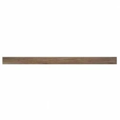 Edwards Oak-3/4 in. Thick x 2-3/4 in. Wide x 94 in. Length Luxury Vinyl Flush Stair Nose Molding by TrafficMaster -Cozy Floor Style edwards oak trafficmaster vinyl trim vtthddevoak fsn 1d 1000