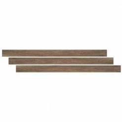 Edwards Oak-3/4 in. Thick x 2-3/4 in. Wide x 94 in. Length Luxury Vinyl Flush Stair Nose Molding by TrafficMaster -Cozy Floor Style edwards oak trafficmaster vinyl trim vtthddevoak fsn 66 1000