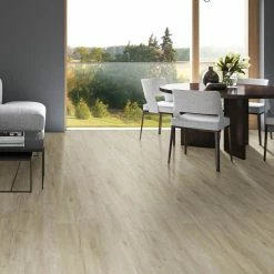 French Oak 5.95 in W Rigid Core Luxury Vinyl Plank Flooring (23.95 sq. ft./case) by TrafficMaster -Cozy Floor Style french oak trafficmaster vinyl plank flooring vtrhdfreoak6x36 c3 1000