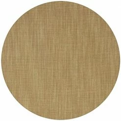 Harper 1 Gold 10 ft. x 10 ft. Round Area Rug by Addison Rugs
