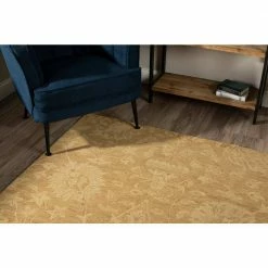 Delano 1 Goldenrod 8 ft. x 10 ft. Area Rug by Addison Rugs -Cozy Floor Style goldenrod addison rugs area rugs hddl1gr8x10 1d 1000