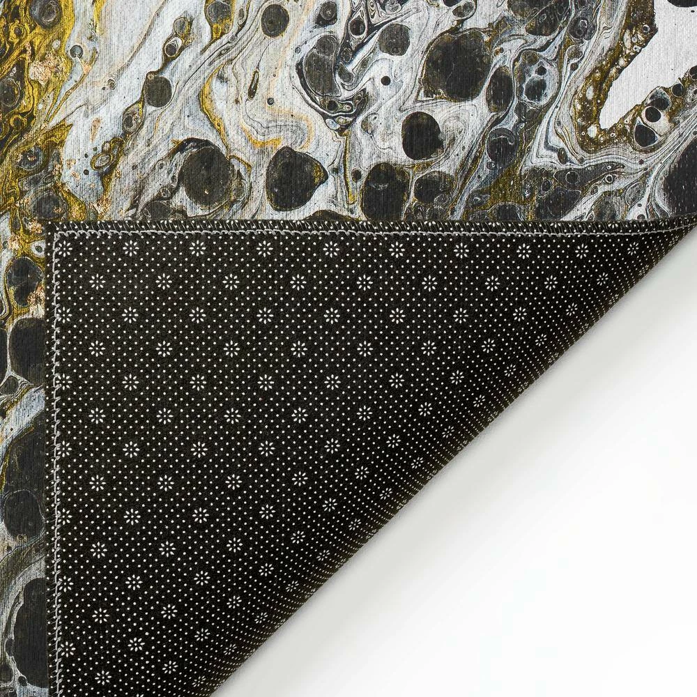 Copeland Graphite 8 ft. x 10 ft. Abstract Area Rug by Addison Rugs 5 Copeland Graphite 8 ft. x 10 ft. Abstract Area Rug by Addison Rugs - Image 3