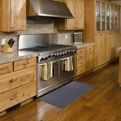 Fairmont Tiles Gray 20 in. x 36 in. Comfort Door Mat by TrafficMaster -Cozy Floor Style gray trafficmaster door mats 60431254420x36 31 1000