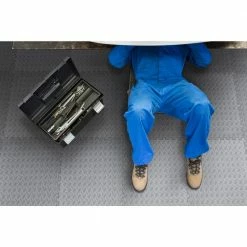 Gray 24 in. W x 24 in. L x 0.47 in. T Foam Interlocking Gym Floor Tiles (6 Tiles/Pack) (24 sq. ft.) by TrafficMaster -Cozy Floor Style gray trafficmaster gym floor tiles 24228dphd 77 1000