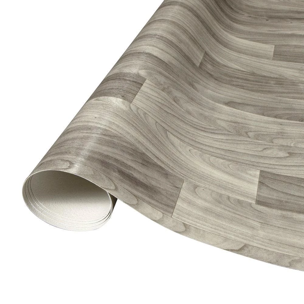 Grayson Wood Residential Vinyl Sheet Flooring 12ft. Wide x Cut to Length by TrafficMaster 11 Grayson Wood Residential Vinyl Sheet Flooring 12ft. Wide x Cut to Length by TrafficMaster - Image 9