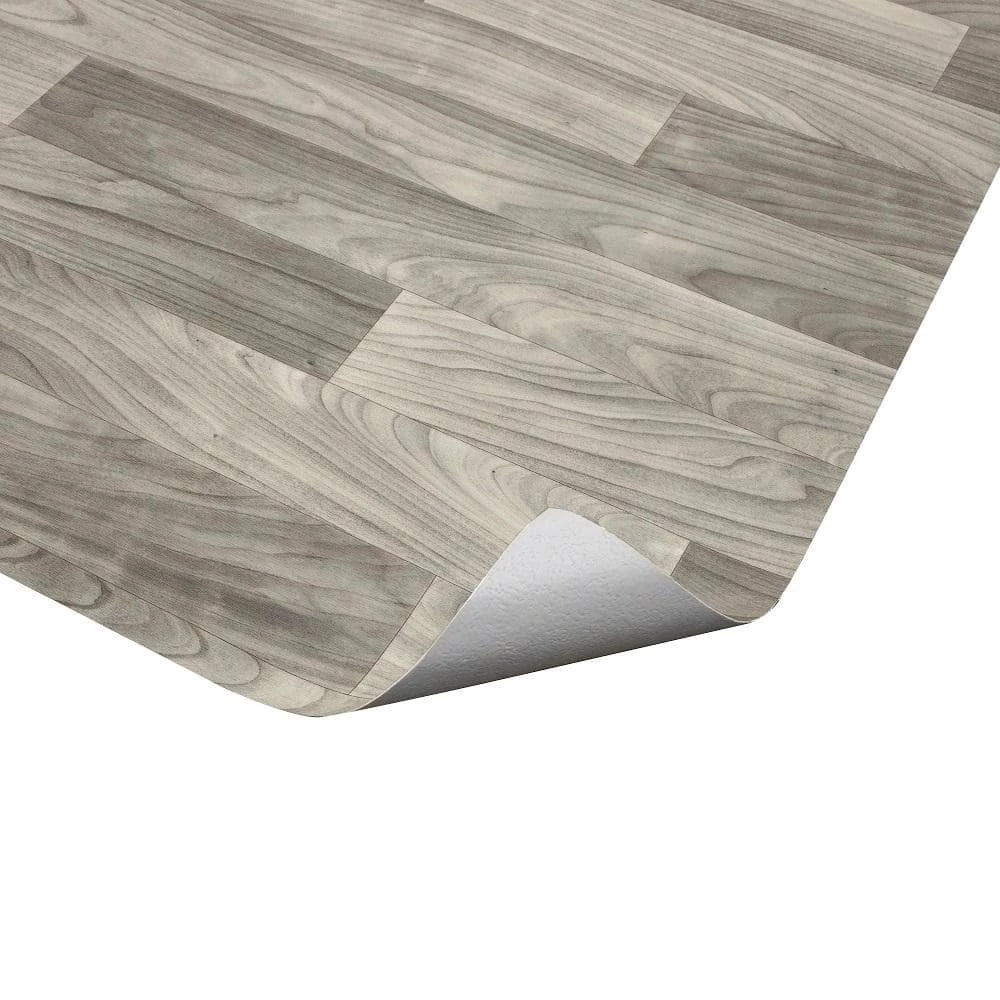 Grayson Wood Residential Vinyl Sheet Flooring 12ft. Wide x Cut to Length by TrafficMaster 12 Grayson Wood Residential Vinyl Sheet Flooring 12ft. Wide x Cut to Length by TrafficMaster - Image 10