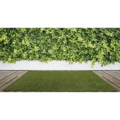 Soft Fescue 6 ft. x 8 ft. Green Artificial Grass Rug by TrafficMaster -Cozy Floor Style green trafficmaster artificial grass 43206 76 1000