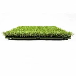 1 ft. x 1 ft. Artificial Grass Interlocking Tiles (9-Pack) by TrafficMaster