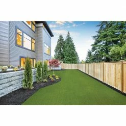 Pet 7.5 ft. x 13 ft. Green Artificial Grass Rug by TrafficMaster -Cozy Floor Style green trafficmaster artificial grass 566372 40 1000