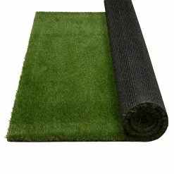 Premium Landscape 7.5 ft. x 13 ft. Green Artificial Grass Rug by TrafficMaster -Cozy Floor Style green trafficmaster artificial grass 566402 c3 1000