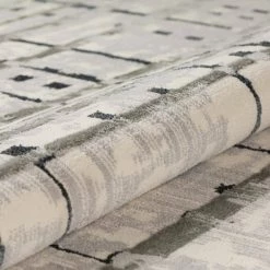 Gentry 4 Grey 3 Ft. 3 In. x 5 Ft. 1 In. Abstract Checker Area Rug by Addison Rugs 20 Gentry 4 Grey 3 Ft. 3 In. x 5 Ft. 1 In. Abstract Checker Area Rug by Addison Rugs -Cozy Floor Style grey addison rugs area rugs hdge4gr3x5 44 1000