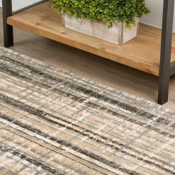 Gentry 8 Grey 8 Ft. x 10 Ft. Abstract Checker Area Rug by Addison Rugs -Cozy Floor Style grey addison rugs area rugs hdge8gr8x10 40 1000