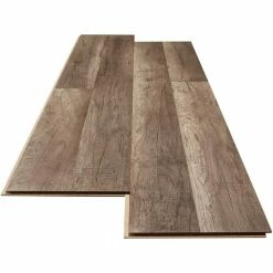Grey Oak 7 mm T x 8.03 in. W Laminate Wood Flooring (23.91 sq.ft/Case) by TrafficMaster -Cozy Floor Style grey oak trafficmaster laminate wood flooring 360731 00375 1d 1000