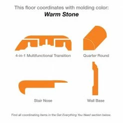 Grey Oak 7 mm T x 8.03 in. W Laminate Wood Flooring (23.91 sq.ft/Case) by TrafficMaster -Cozy Floor Style grey oak trafficmaster laminate wood flooring 360731 00375 76 1000