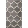 Seyward Grey 2 ft. 7 in. x 4 ft. Accent Rug by TrafficMaster -Cozy Floor Style grey trafficmaster area rugs 4073gy35hba 091 64 1000